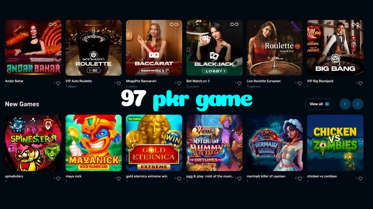 97 pkr game خوش آمدید بونس +600% پیشکش موبائل ایپ کے پروموشن سیکشن میں دکھائی دیتی ہے۔